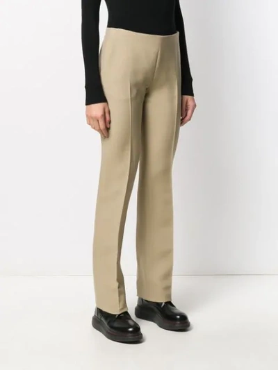 Shop The Row Straight-leg Trousers In Neutrals