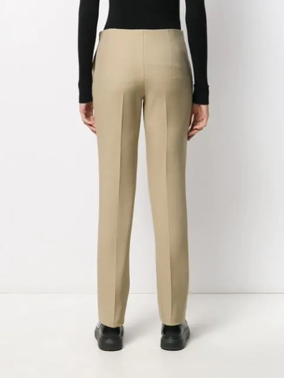 Shop The Row Straight-leg Trousers In Neutrals