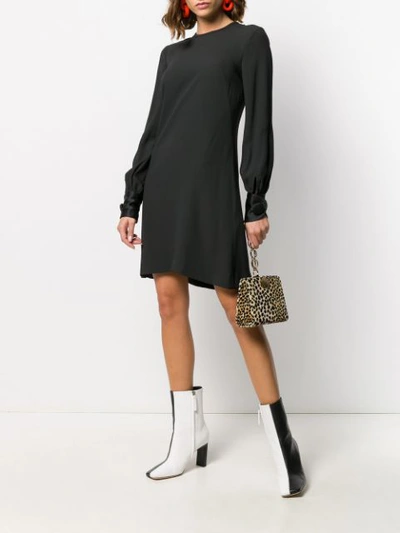 Shop Goat Ilaria Mini Tunic Dress In Grey