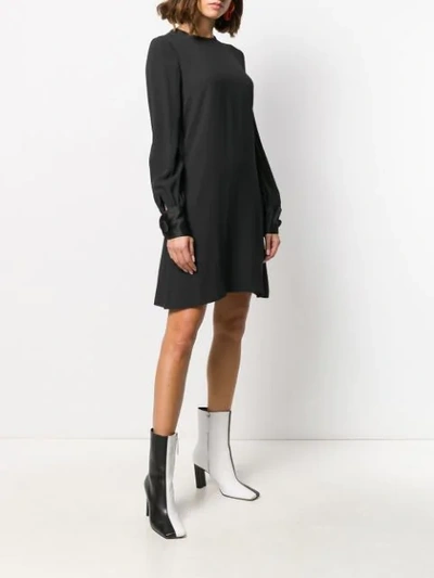 Shop Goat Ilaria Mini Tunic Dress In Grey
