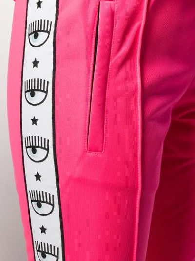 Shop Chiara Ferragni Jogginghose Mit Seitenstreifen - Rosa In Pink