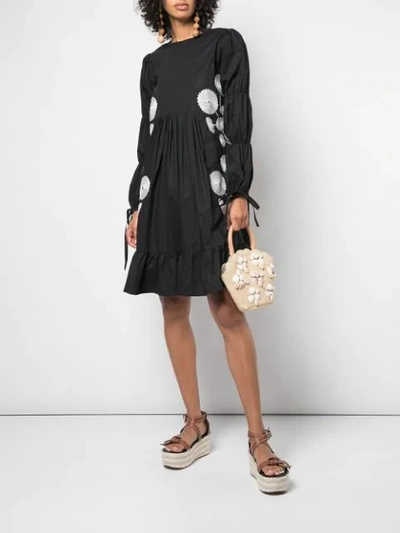 Shop Cynthia Rowley 'kyoto' Kleid In Black