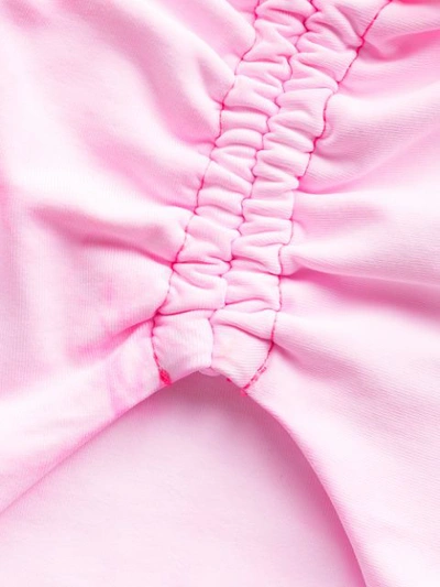 Shop Frankies Bikinis X Sofia Richie Reed Tie-dye Bikini Top In Pink