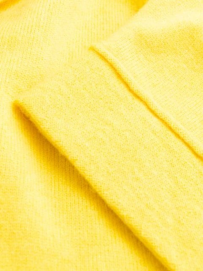 Shop Lamberto Losani Raglan Sleeve Jumper In Yellow