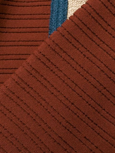 Pre-owned Jean Paul Gaultier 1990 Knitted Pencil Skirt In Red
