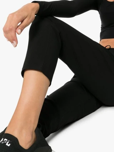 Shop Wone Technical Track Pants In Black