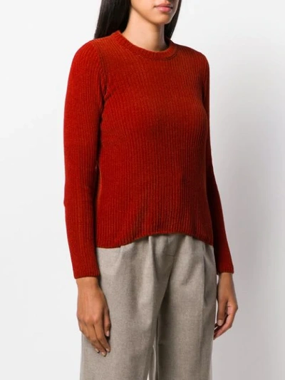 Shop Wood Wood Regina Velour Jumper In Brown