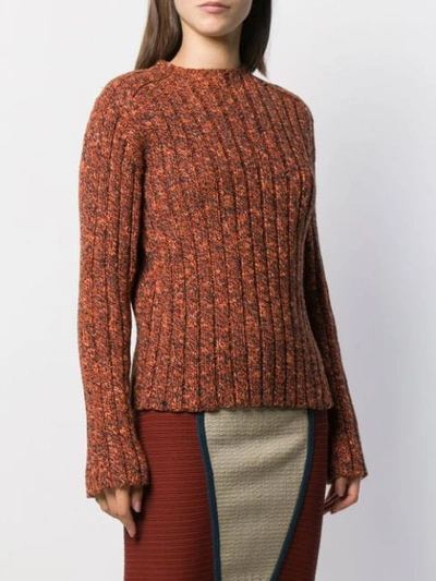 Pre-owned Jean Paul Gaultier 1990s Knitted Jumper In Orange