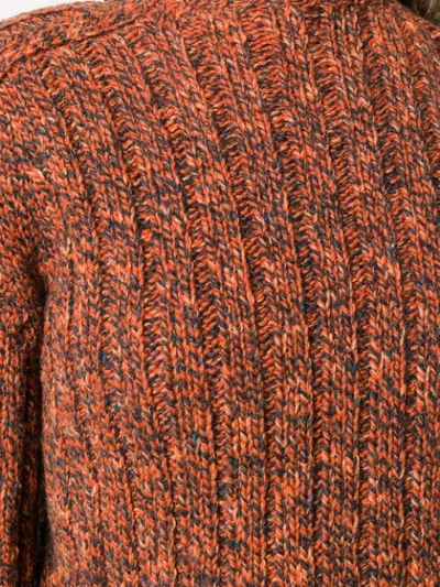 Pre-owned Jean Paul Gaultier 1990s Knitted Jumper In Orange