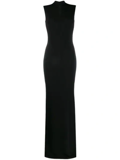 Shop Styland Sleeveless Maxi Dress In Black