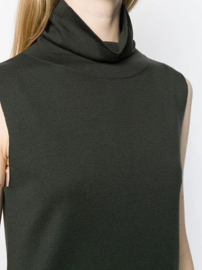 Shop Rag & Bone Sleeveless Knit Dress In Green