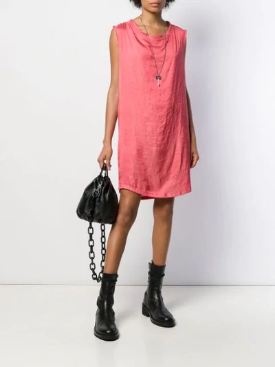 Shop Ann Demeulemeester Cowl In Pink