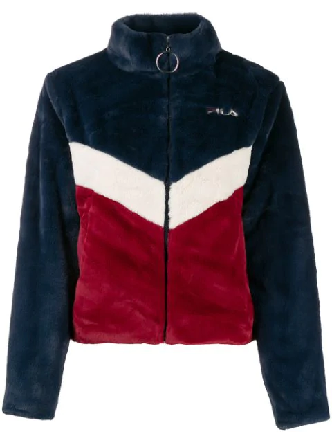 fur fila jacket