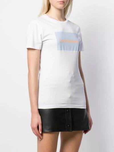 Shop Calvin Klein Jeans Est.1978 Printed Logo T-shirt In White