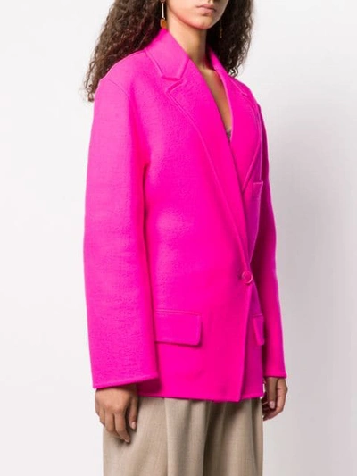 Shop Jacquemus La Veste Sabe Blazer In Pink