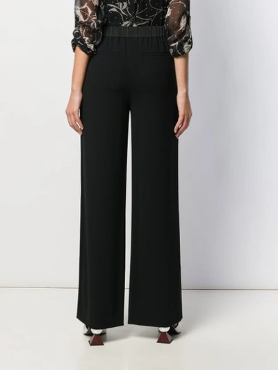 Shop Diane Von Furstenberg Ciara Wide Leg Trousers In Black