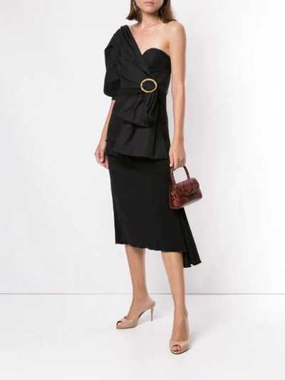 Shop Acler Riverside Skirt In Black