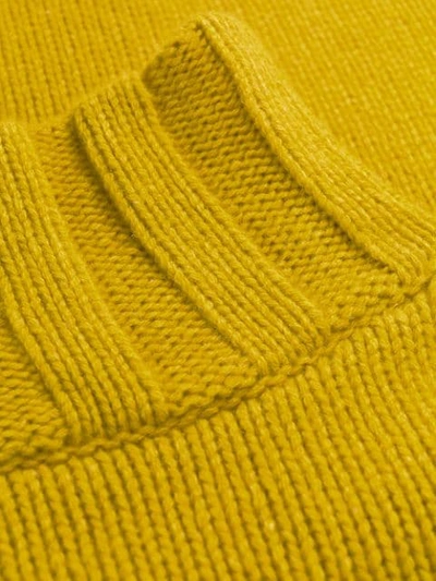 Shop Aragona Knitted Cashmere Jumper In 170 Giallo