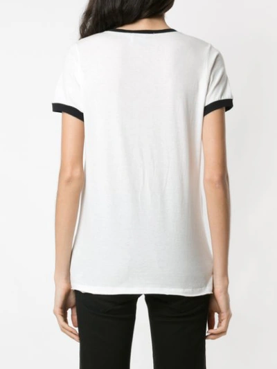 Shop Andrea Bogosian Pinny Embroidered T-shirt In White