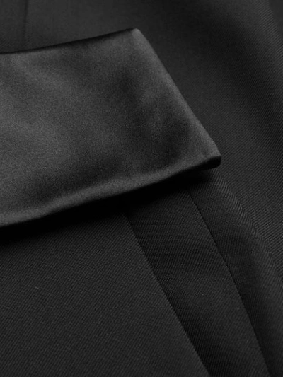 Shop Helmut Lang Cummerbund Trousers In Black
