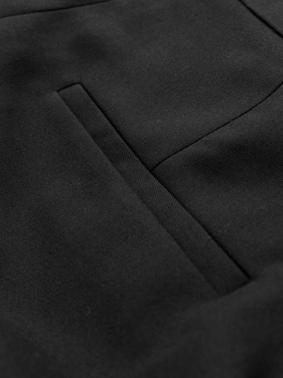 Shop Helmut Lang Cummerbund Trousers In Black