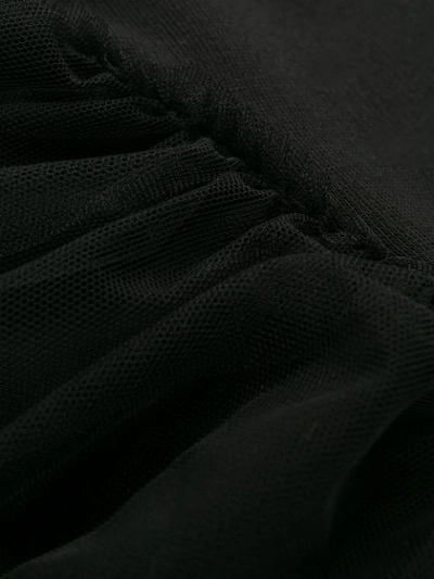 Shop Act N°1 Power Sleeve Pierced Sweatshirt In Black
