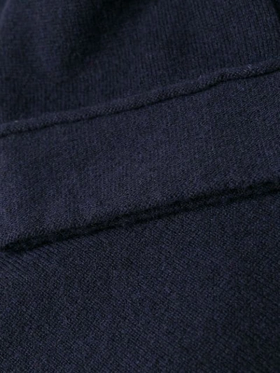 Shop Lamberto Losani Pullover Mit Rundem Pullover In Blue