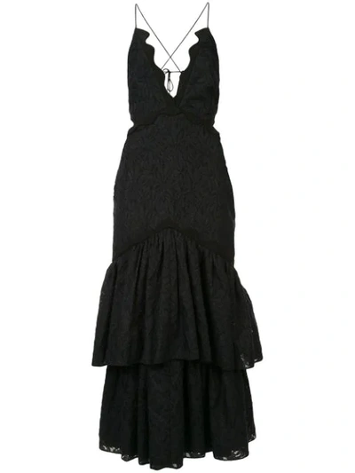 Shop Acler Lacruise Dress In Black