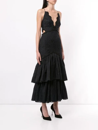 Shop Acler Lacruise Dress In Black