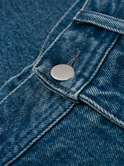 Christopher Kane Embellished Side-stripe Jeans In Blue