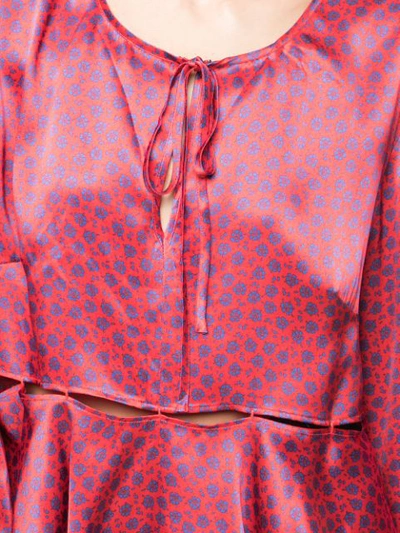 Shop Opening Ceremony Bluse Mit Blumen-print In 6400 Red Multi