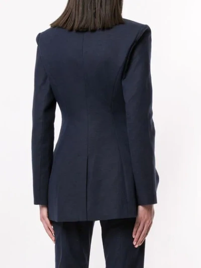 Shop Acler Aslo Blazer In Blue