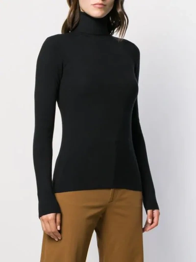 Shop Joseph Knitted Top In Black