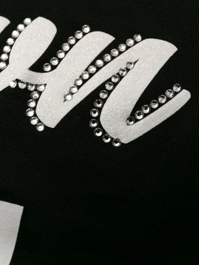 Shop Dolce & Gabbana Upside Down Logo Print T-shirt In N0000 Nero