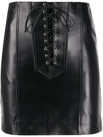 Shop Manokhi Stella Corset Skirt In Black