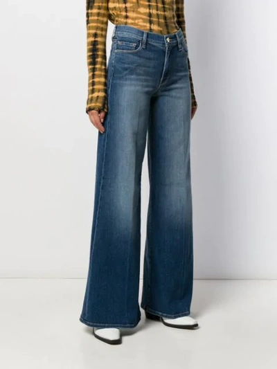 HIGH-WAISTED WIDE JEANS