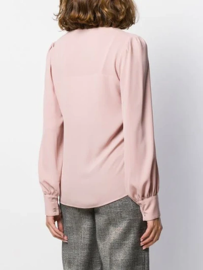Shop Blanca Loose-fit Blouse In Pink