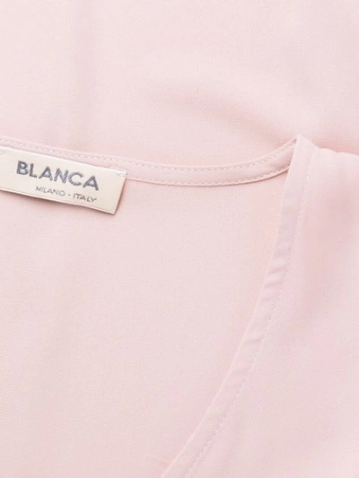 Shop Blanca Loose-fit Blouse In Pink