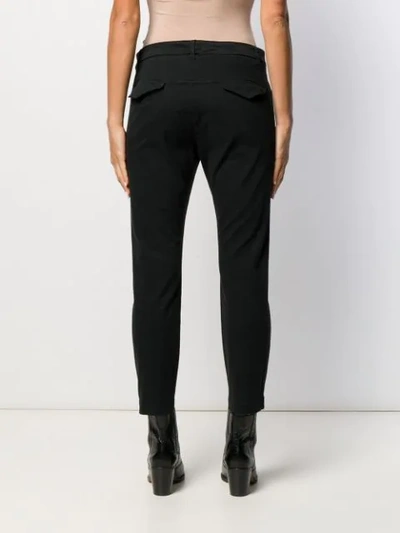 Shop Nili Lotan Cropped Luna Trousers - Black