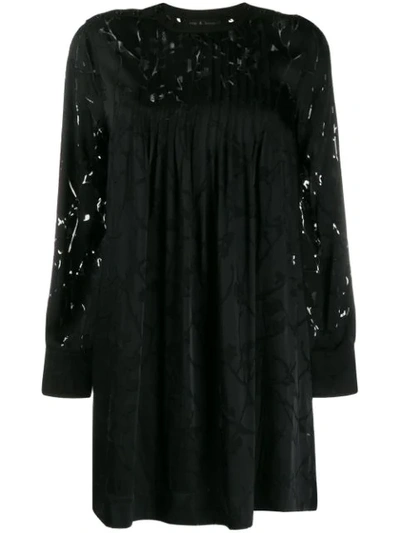 Shop Rag & Bone 'rubie' Minikleid In Black