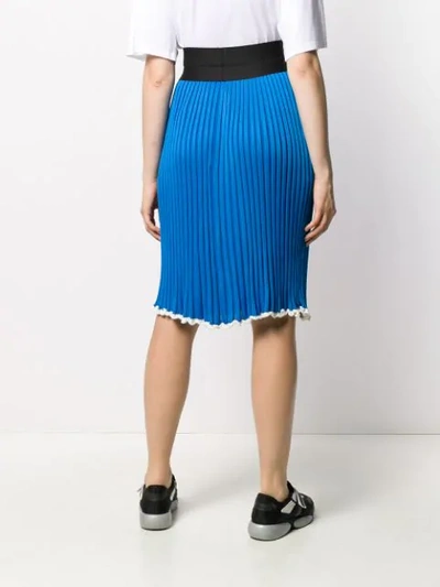 Pre-owned Celine 2000s  Knitted Skirt In Blue