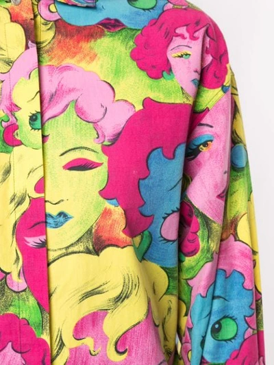 Pre-owned Versace Pop Art Print Shirt In Multicolour