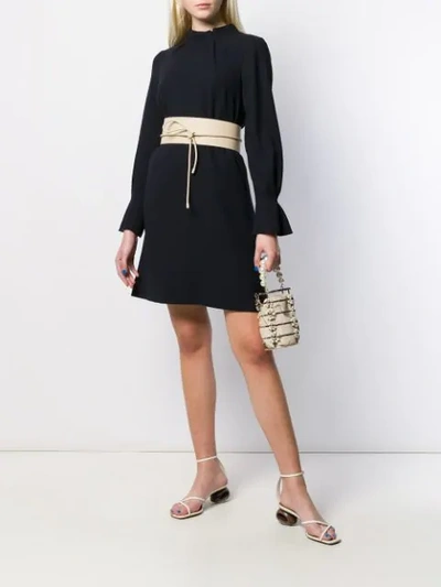 Goat Elodie Dress In Blue