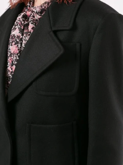 Shop Giambattista Valli Single-breasted Fitted Jacket In Black