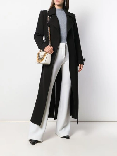 Shop Tom Ford Stretch Lady Flared Trousers In White