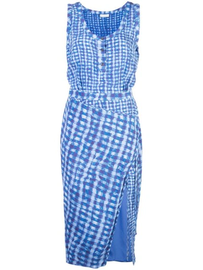 Shop Altuzarra ‘eleonora' Dress In Blue