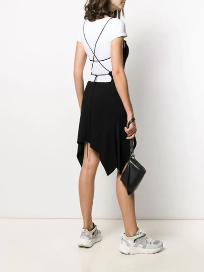 Shop Alyx 1017  9sm Cross Back Mini Dress - Black