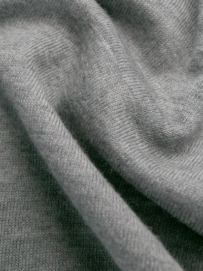 Shop Roberto Collina Slim Fit Jumper In Grey