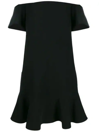 Shop Michael Michael Kors Off-the-shoulder Dress - Black