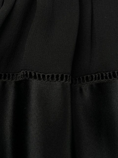 Shop Zimmermann Sabotage Ribbon Stripe Maxi Skirt In Black